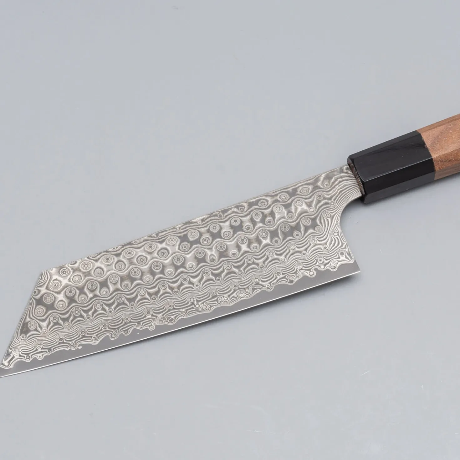 Nigara SG2 Damast Walnut Nakiri K-tip 18 cm