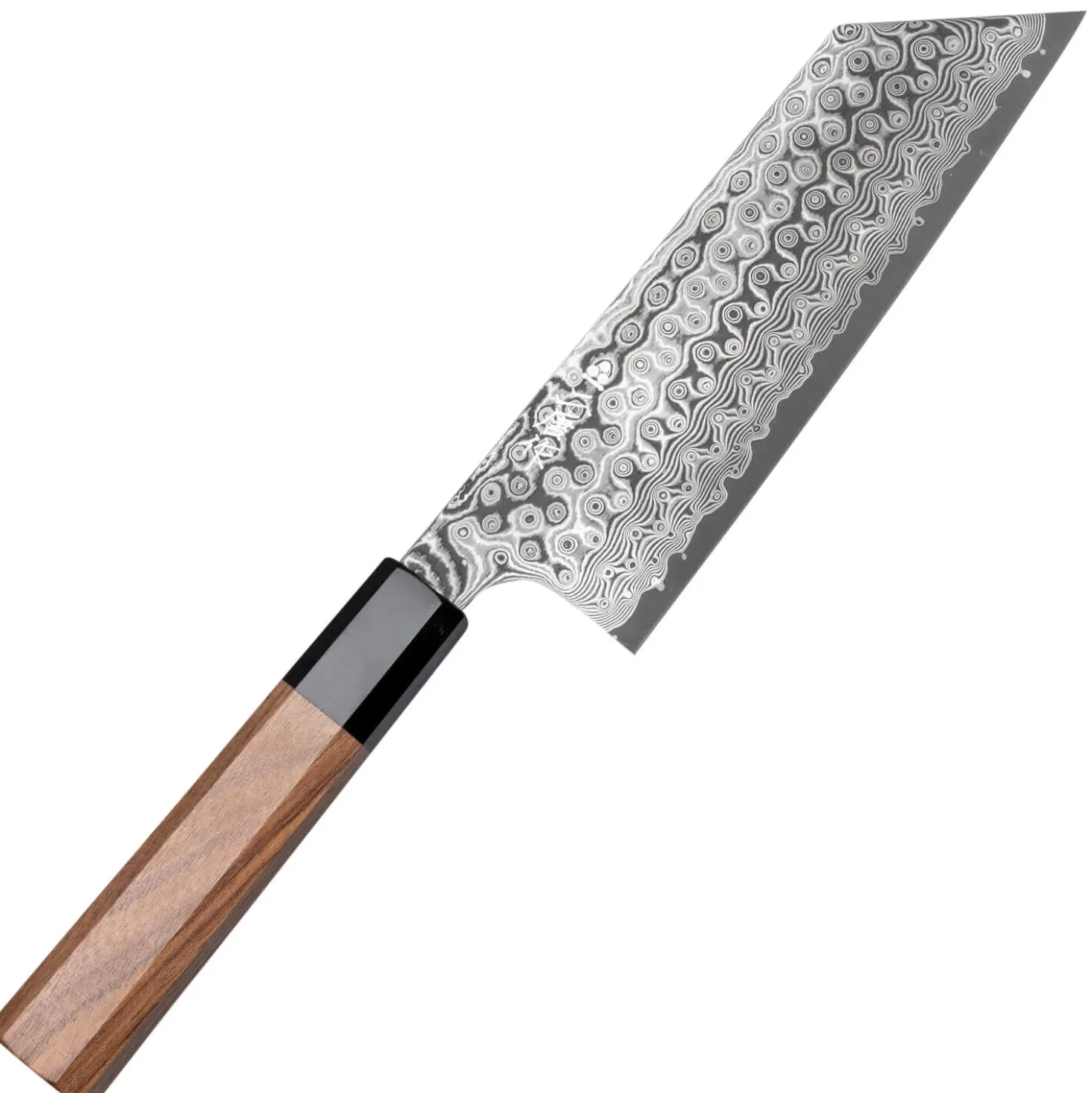 Nigara SG2 Damast Walnut Nakiri K-tip 18 cm