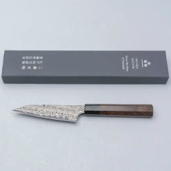 Nigara SG2 Damast Walnut Petty 12 cm