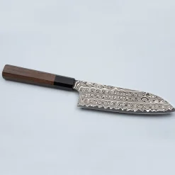 Nigara SG2 Damast Walnut Santoku