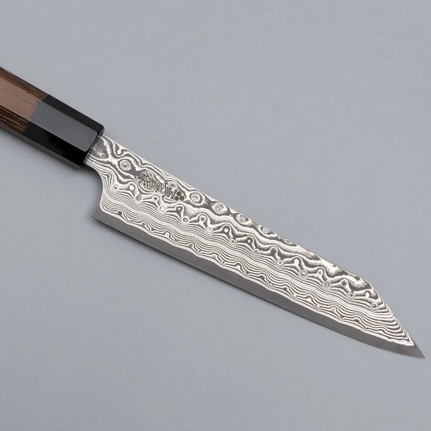 Nigara SG2 Damast Wenge Kiritsuke Petty 15 cm