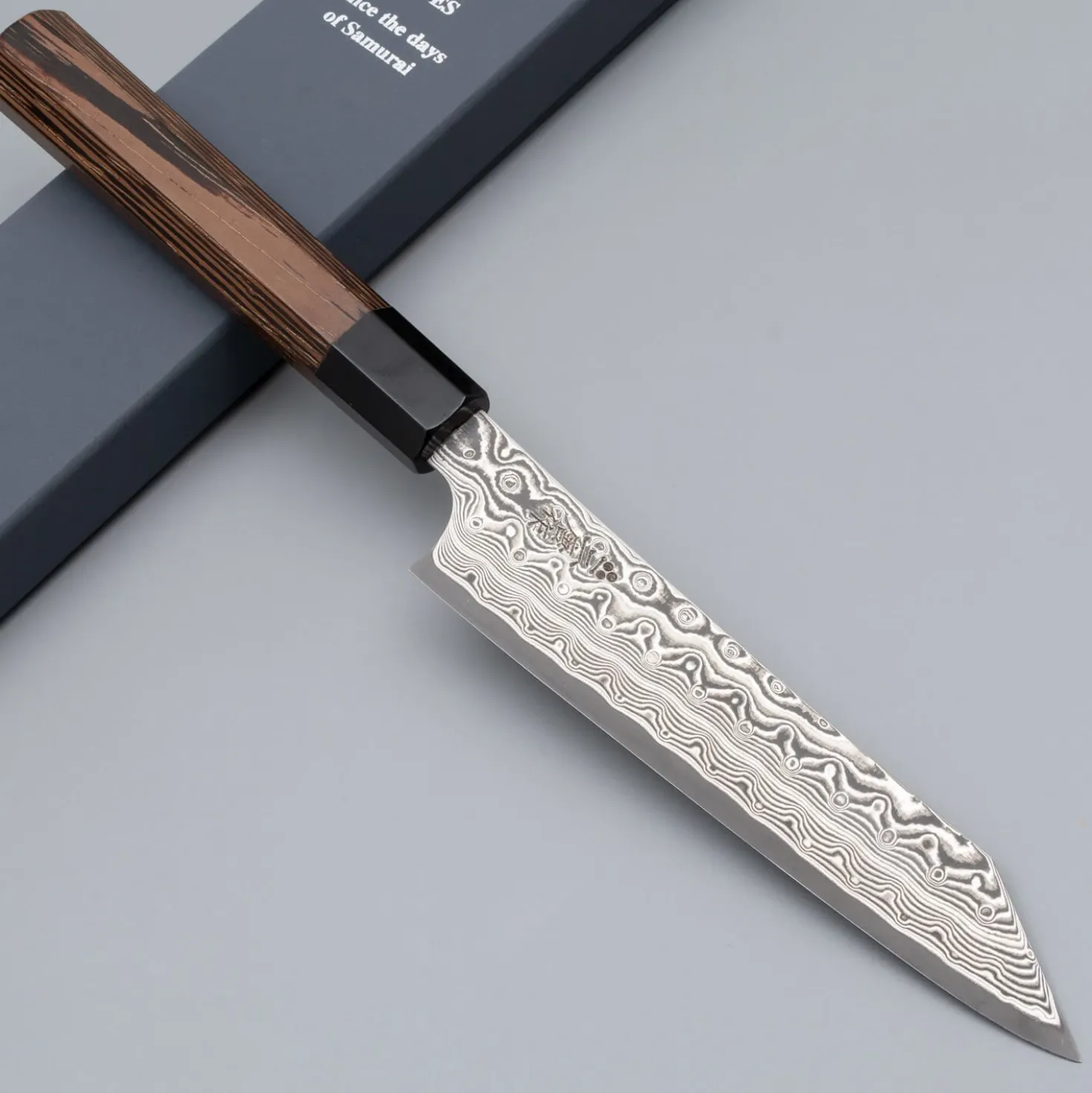 Nigara SG2 Damast Wenge Kiritsuke Petty 15 cm
