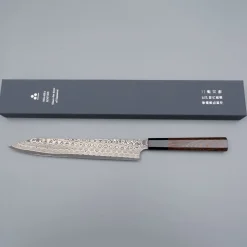 Nigara SG2 Damast Wenge Kiritsuke Sujihiki 25.5 cm