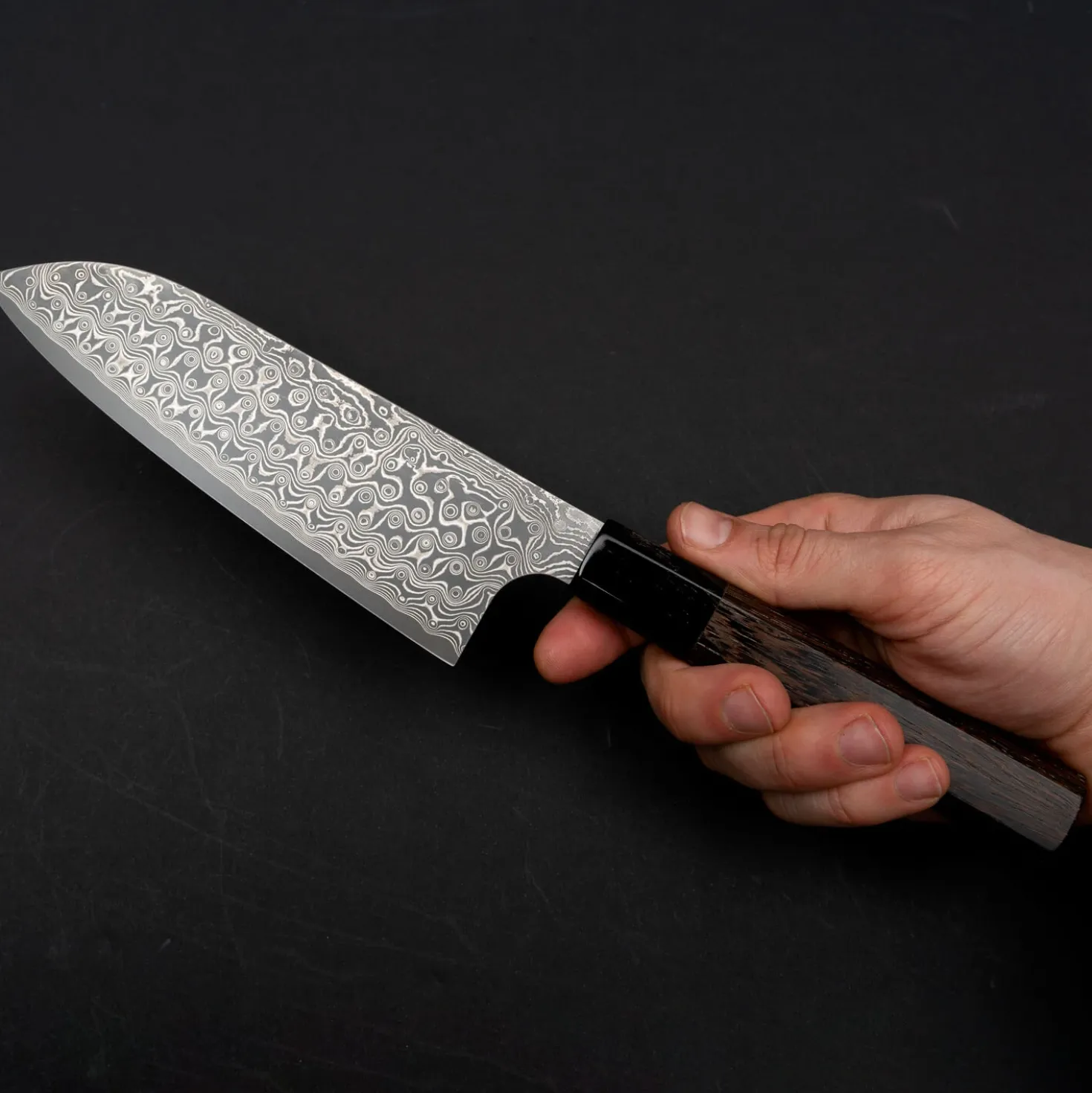 Nigara SG2 Damast Wenge Santoku