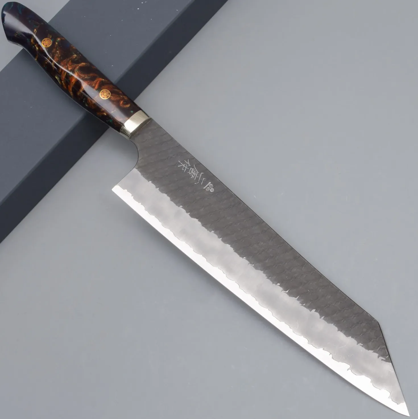Nigara SG2 Tsuchime Kurouchi Custom Kiritsuke 24 cm