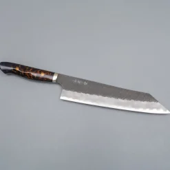 Nigara SG2 Tsuchime Kurouchi Custom Kiritsuke 24 cm
