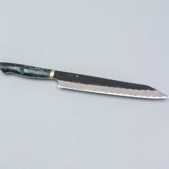 Nigara SG2 Tsuchime Kurouchi Custom Sujihiki 255 #11