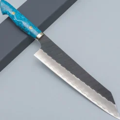 Nigara SG2 Tsuchime Kurouchi Dark Blue Kiritsuke 24 cm