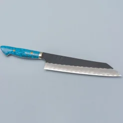 Nigara SG2 Tsuchime Kurouchi Dark Blue Kiritsuke 24 cm