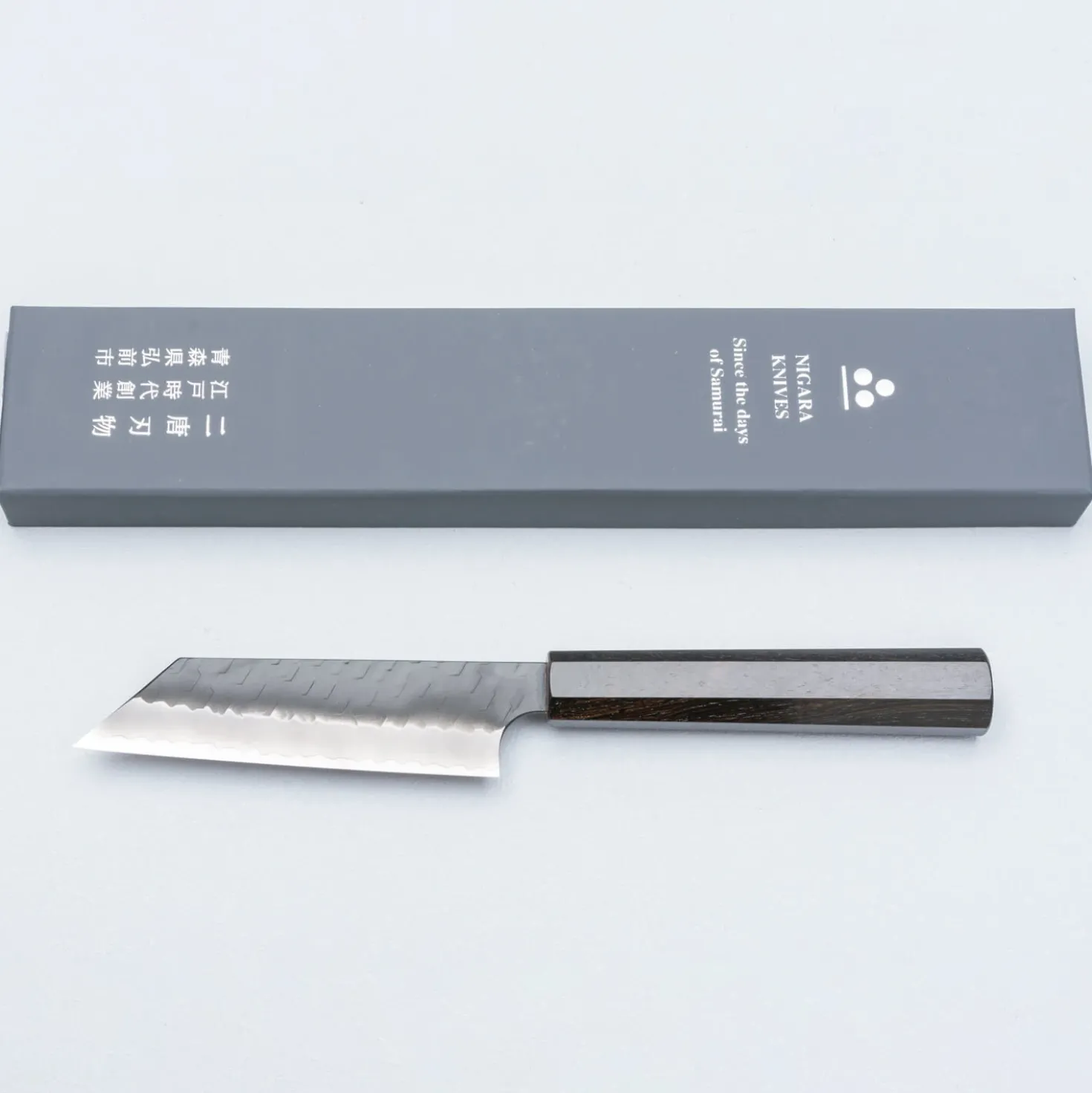 Nigara SG2 Tsuchime Kurouchi Ebony Petty K-Tip 12 cm