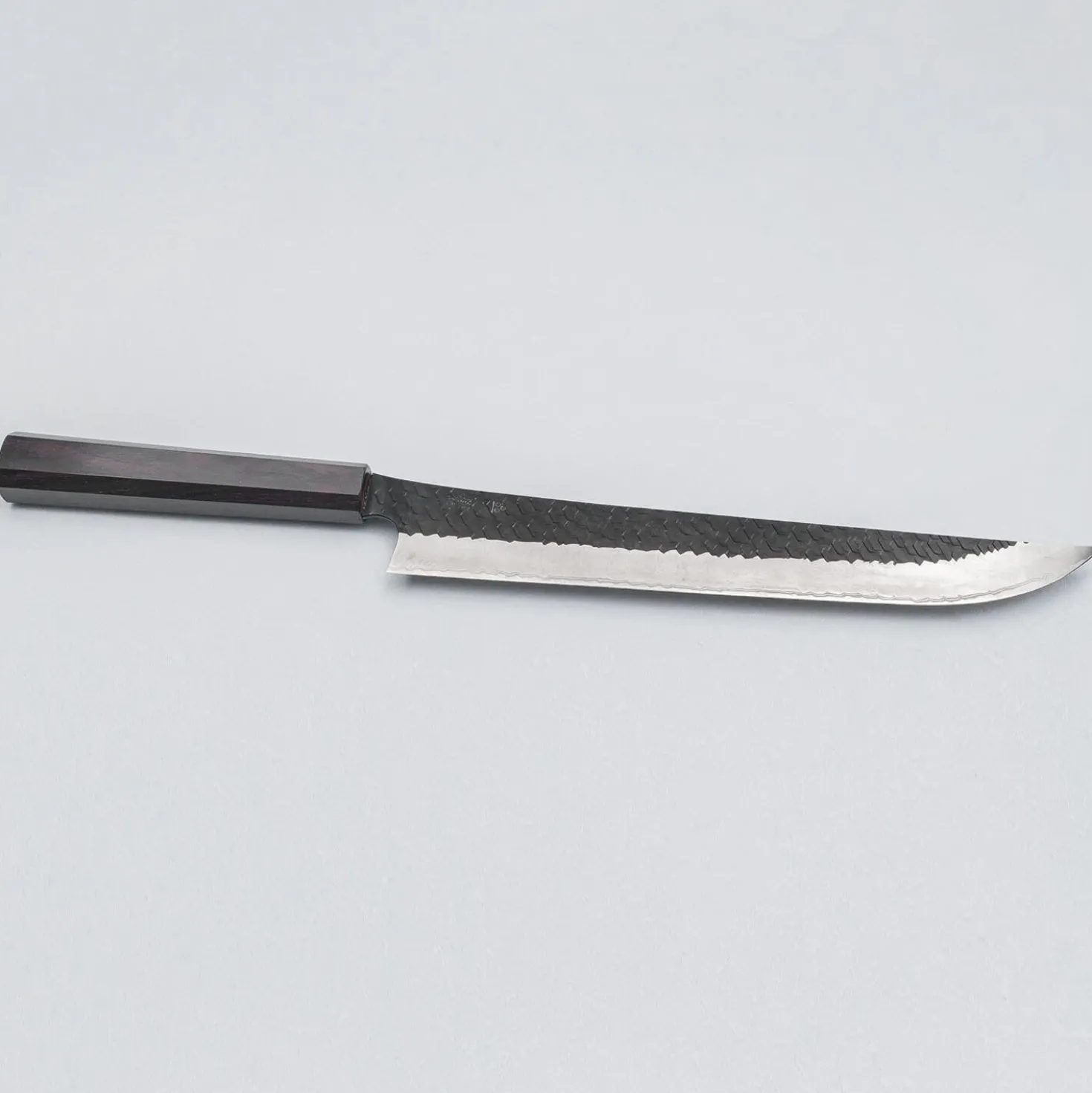 Nigara SG2 Tsuchime Kurouchi Ebony Sakimaru Sujihiki 25,5 cm