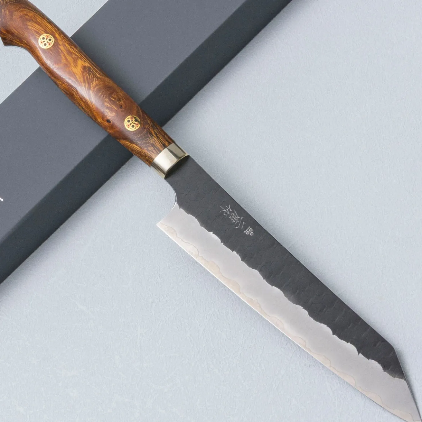Nigara SG2 Tsuchime Kurouchi Ironwood Kiritsuke Petty 15 cm