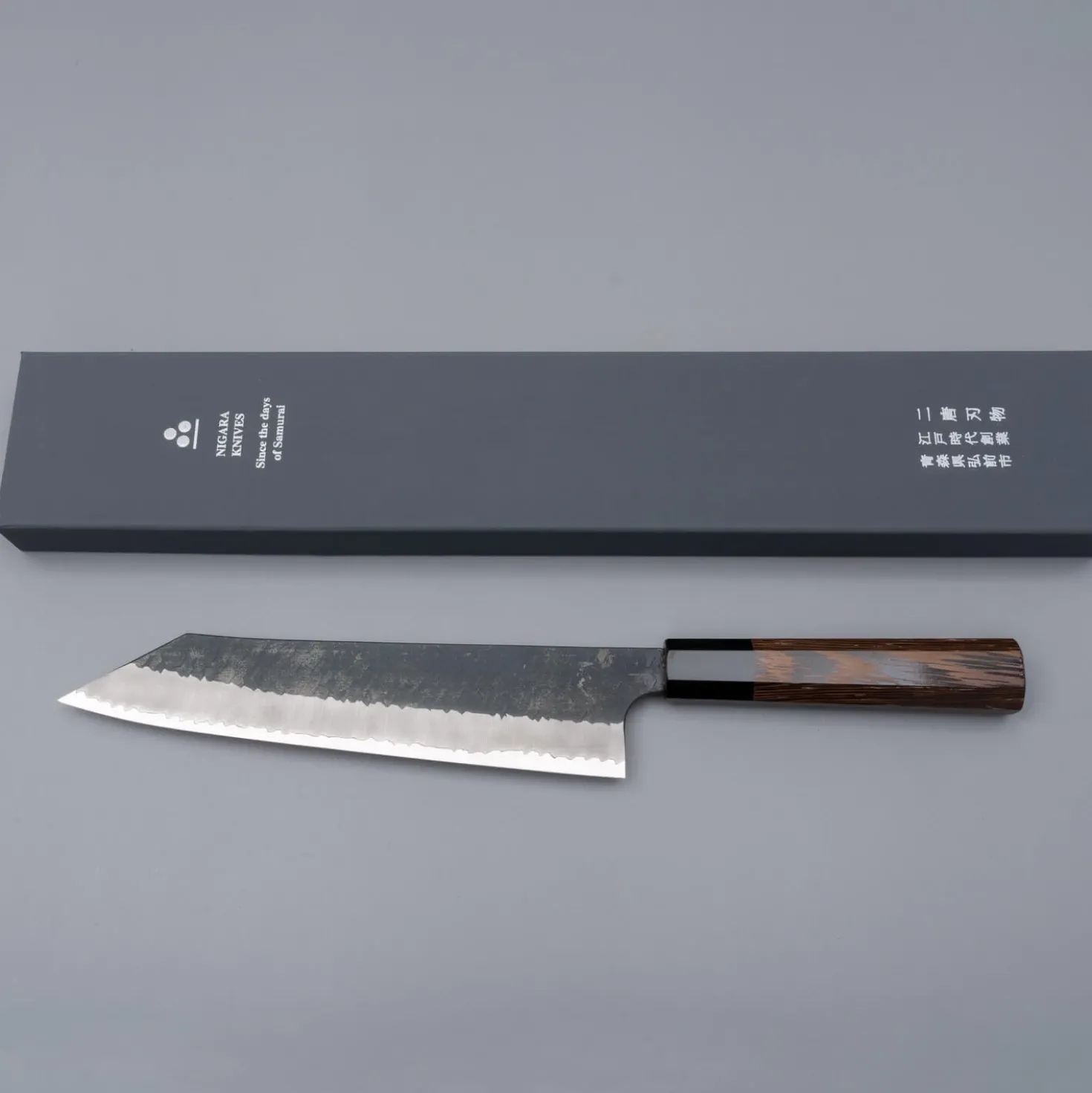 Nigara SG2 Tsuchime Kurouchi Kiritsuke 24 cm