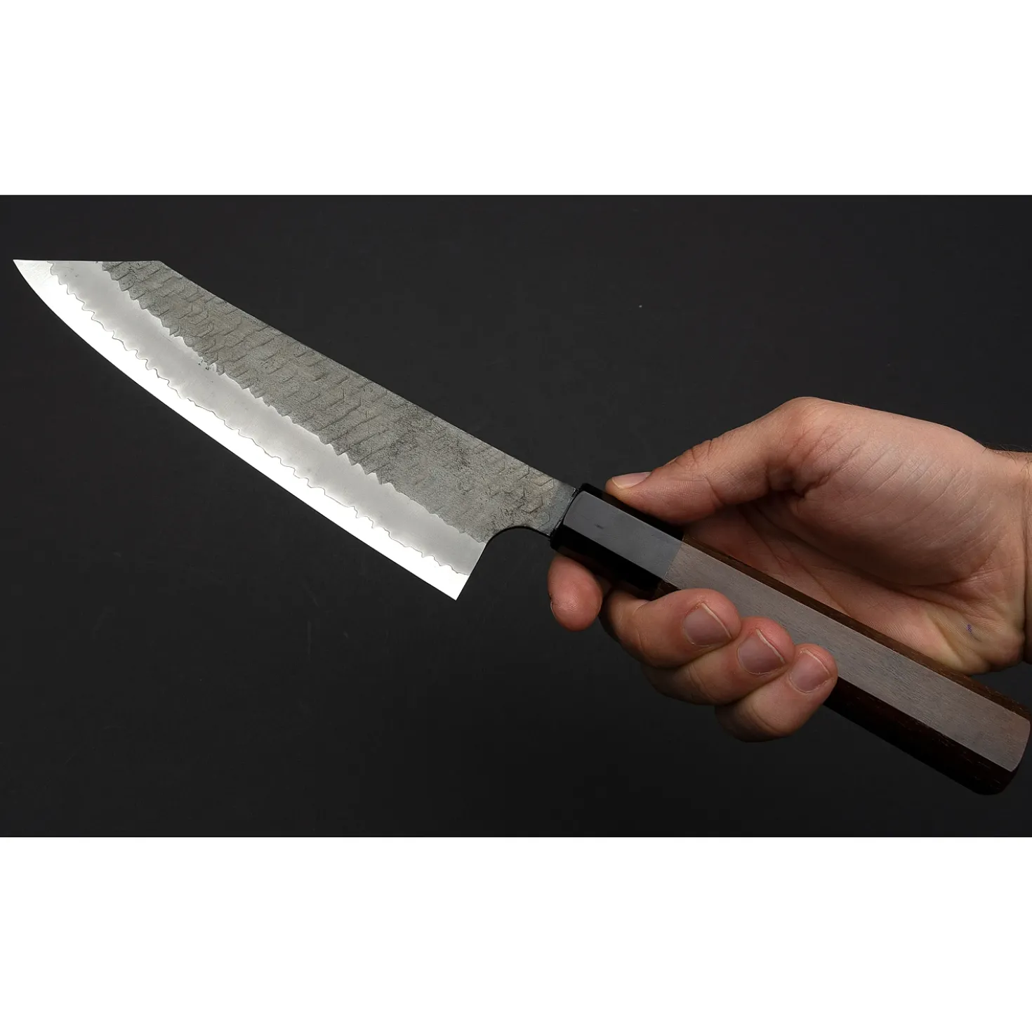Nigara SG2 Tsuchime Kurouchi Kiritsuke 21 cm
