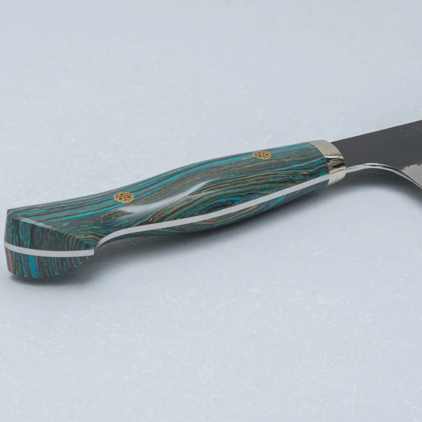 Nigara SG2 Tsuchime Kurouchi Mix Kiritsuke 24 cm