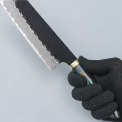 Nigara SG2 Tsuchime Kurouchi Nakiri K-tip Premium #12