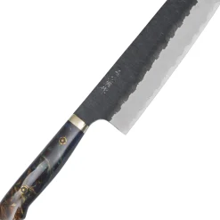Nigara SG2 Tsuchime Kurouchi Nakiri K-tip Premium #12