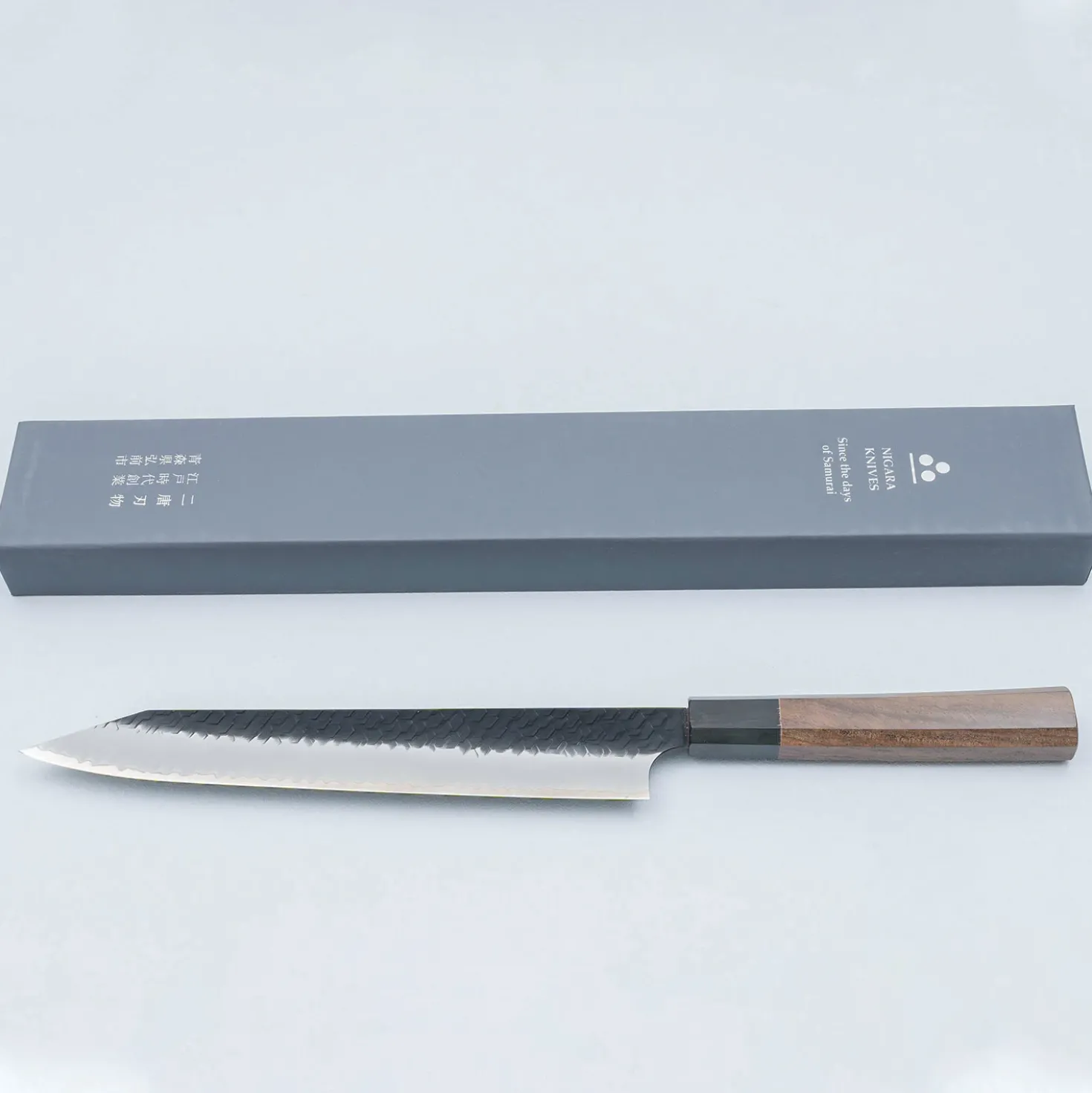Nigara SG2 Tsuchime Kurouchi Sujihiki 25,5 cm