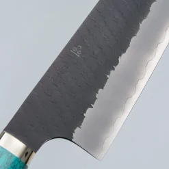 Nigara SG2 Tsuchime Kurouchi Turquoise Gyuto 24 cm