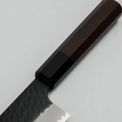 Nigara SG2 Tsuchime Kurouchi Walnut Kiritsuke Gyuto 24 cm
