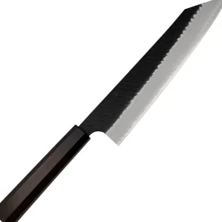 Nigara SG2 Tsuchime Kurouchi Walnut Kiritsuke Gyuto 24 cm