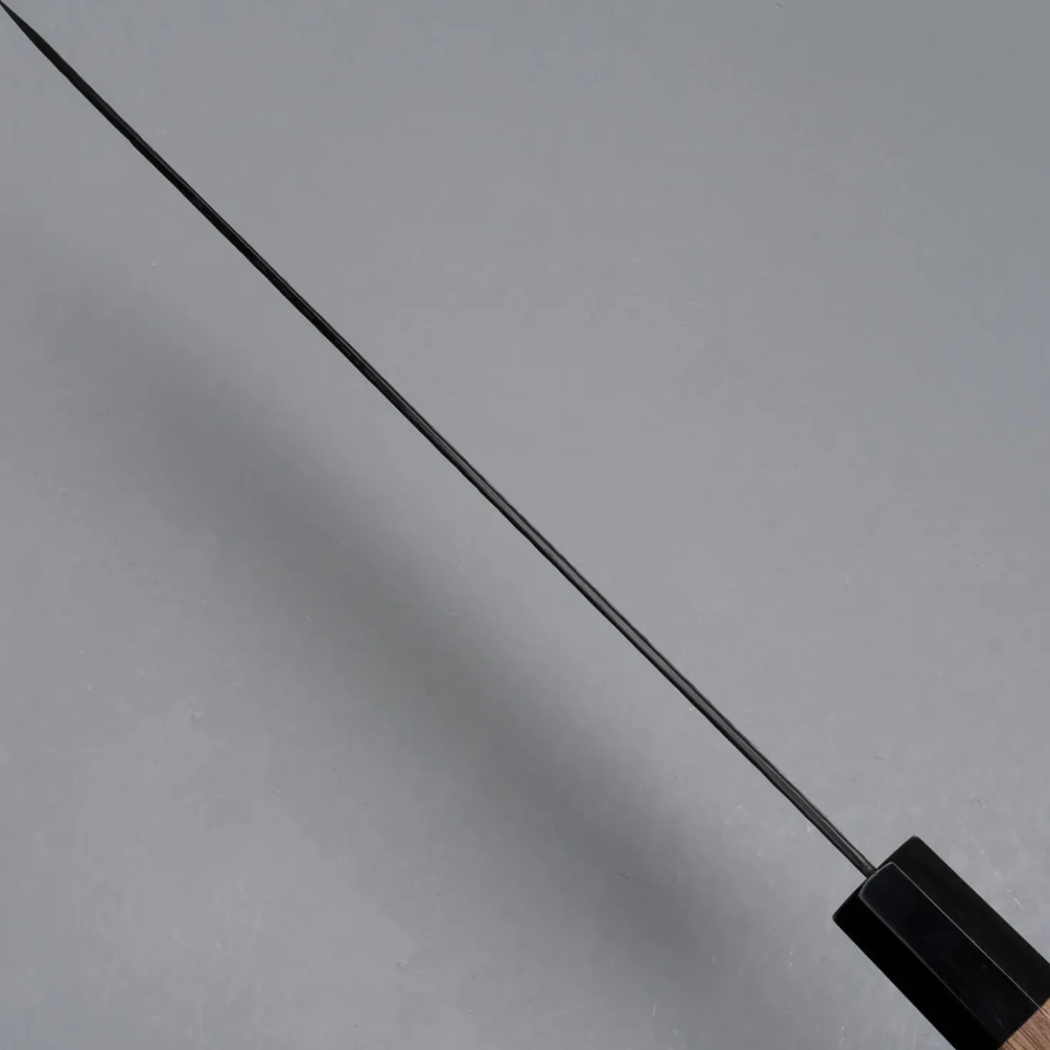 Nigara SG2 Tsuchime Kurouchi Walnut Gyuto 27 cm