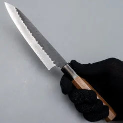Nigara SG2 Tsuchime Kurouchi Walnut Petty 15 cm