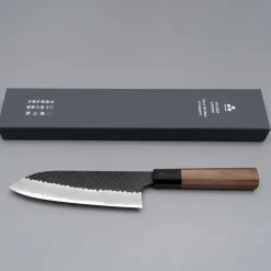 Nigara SG2 Tsuchime Kurouchi Walnut Santoku