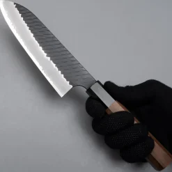 Nigara SG2 Tsuchime Kurouchi Walnut Santoku