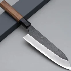Nigara SG2 Tsuchime Kurouchi Walnut Santoku
