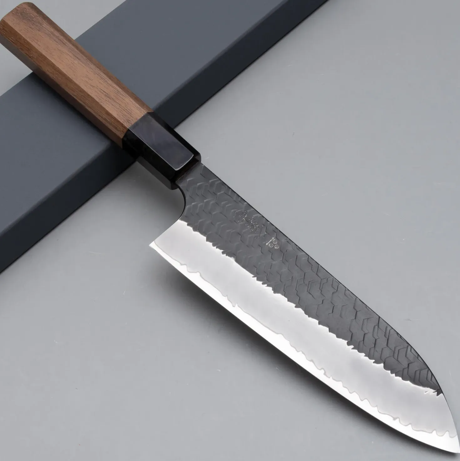 Nigara SG2 Tsuchime Kurouchi Walnut Santoku