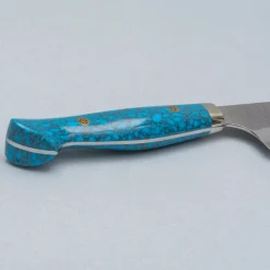 Nigara SG2 Tsuchime Migaki Dark Blue Gyuto 24 cm