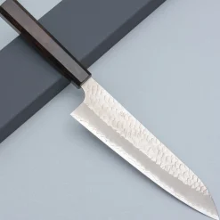 Nigara SG2 Tsuchime Migaki Ebony Gyuto 21 cm
