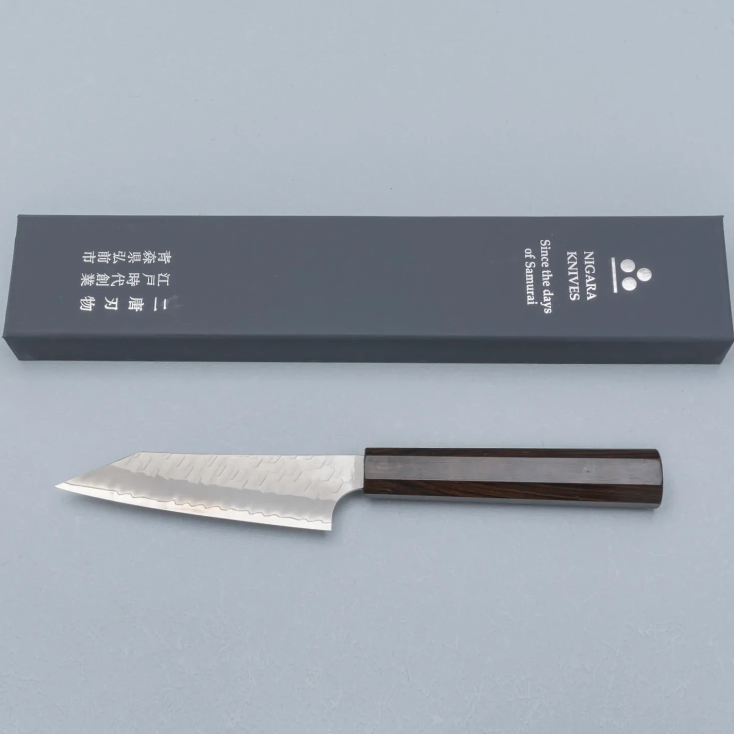 Nigara SG2 Tsuchime Migaki Ebony Kiritsuke Petty 12 cm