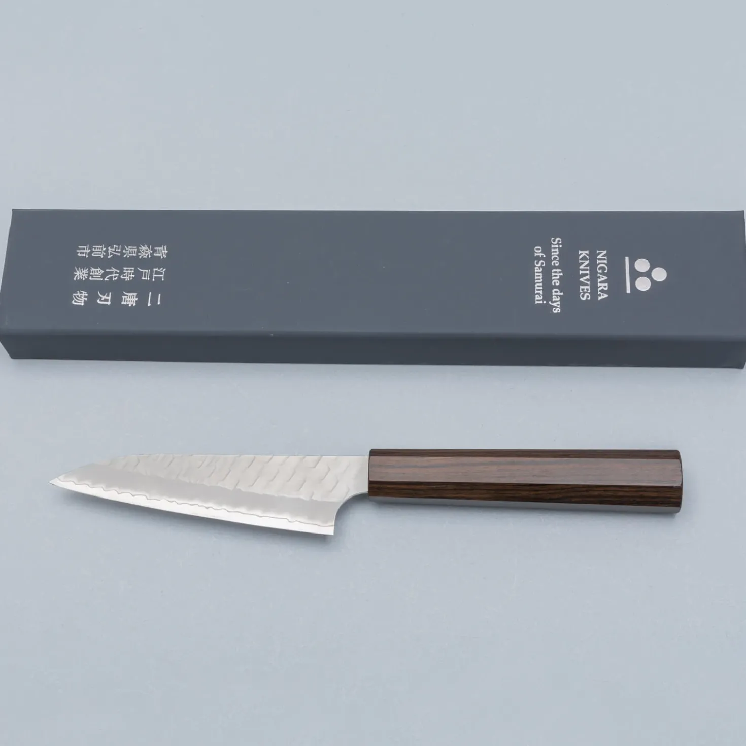 Nigara SG2 Tsuchime Migaki Ebony Petty 12 cm