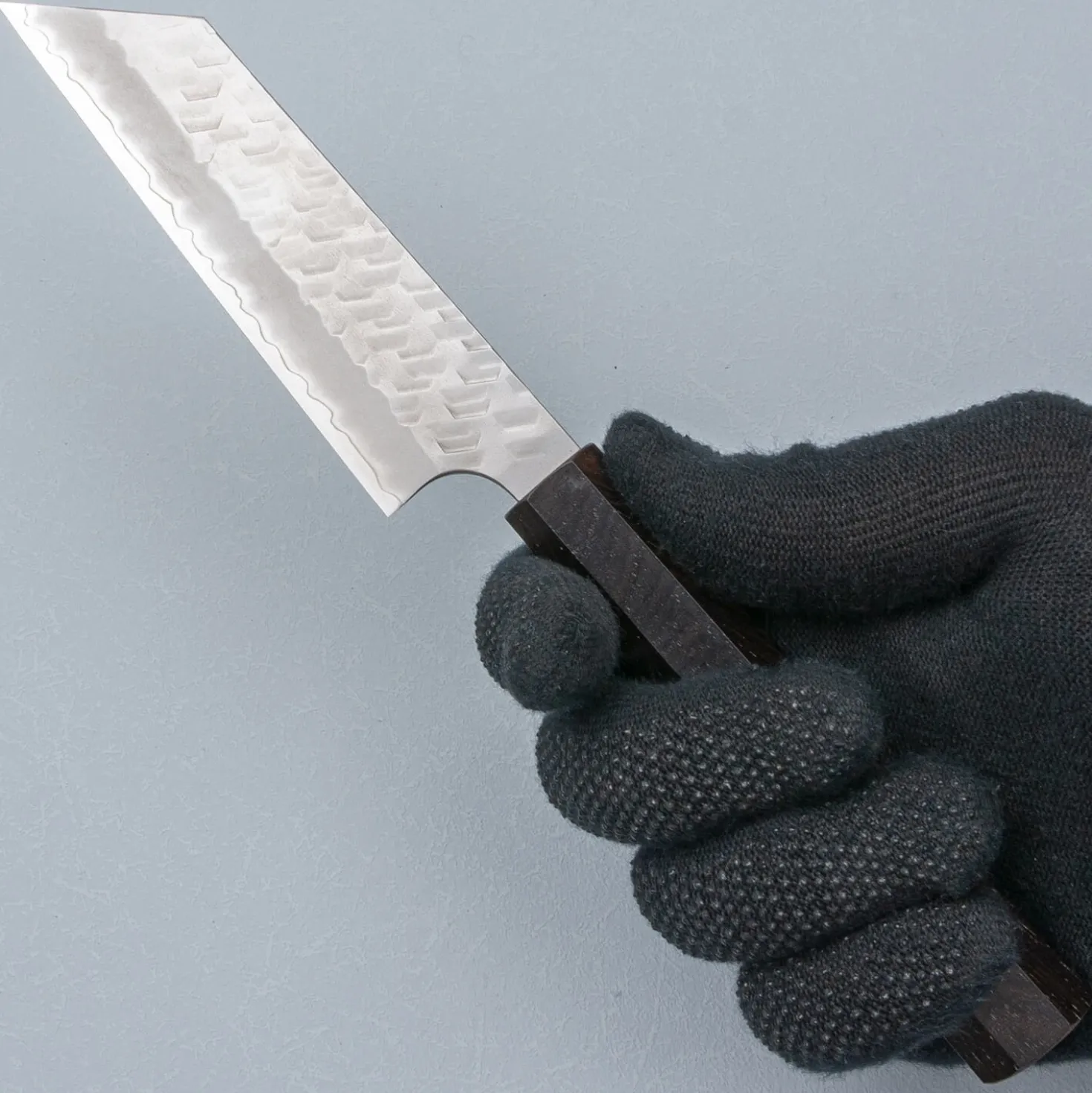 Nigara SG2 Tsuchime Migaki Ebony Kiritsuke Paring 12 cm