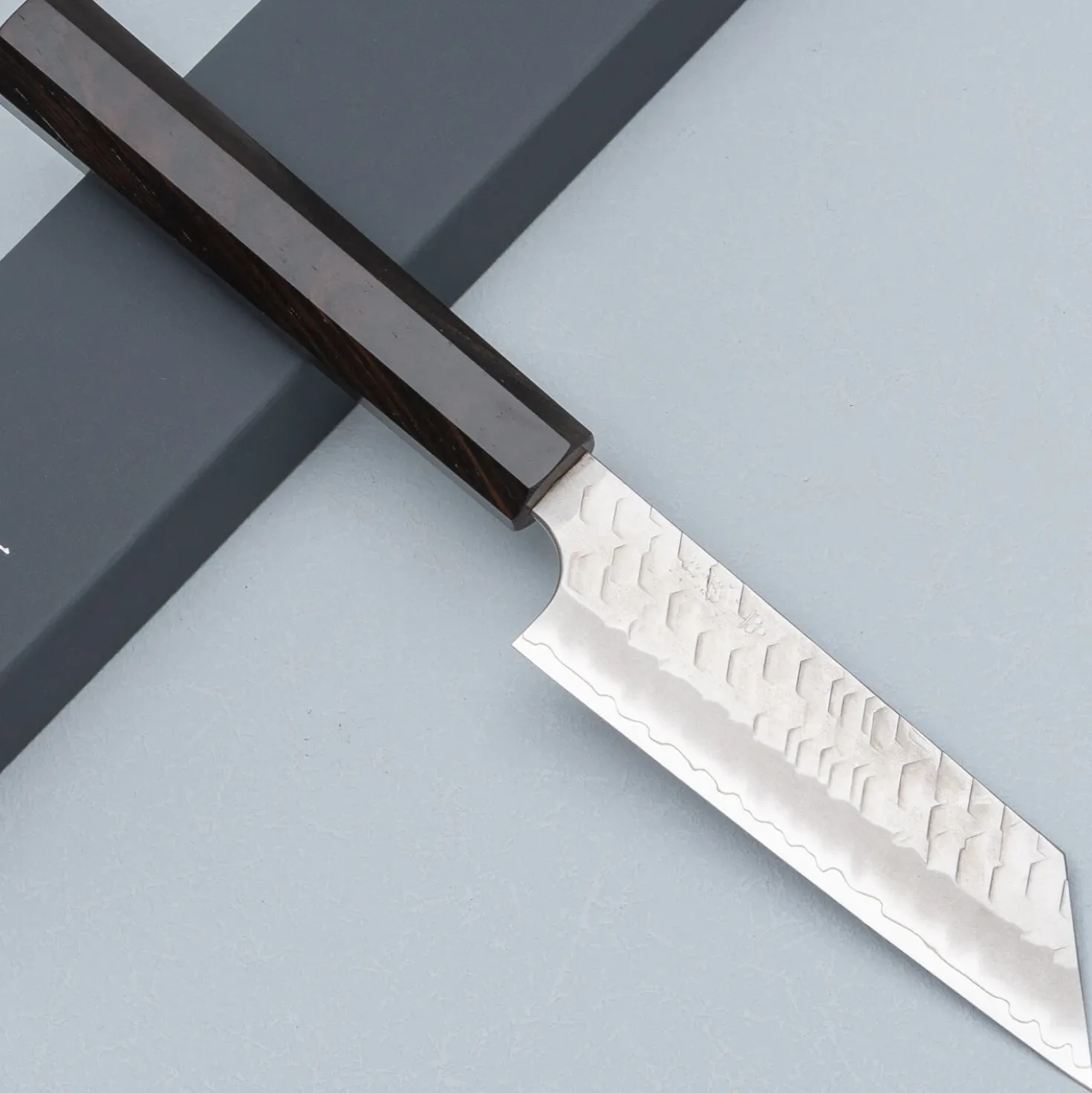 Nigara SG2 Tsuchime Migaki Ebony Kiritsuke Paring 12 cm