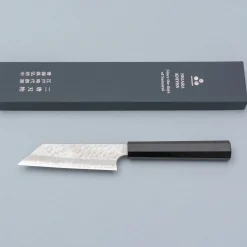 Nigara SG2 Tsuchime Migaki Ebony Kiritsuke Paring 12 cm