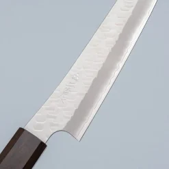 Nigara SG2 Tsuchime Migaki Ebony Butcher Knife 17 cm