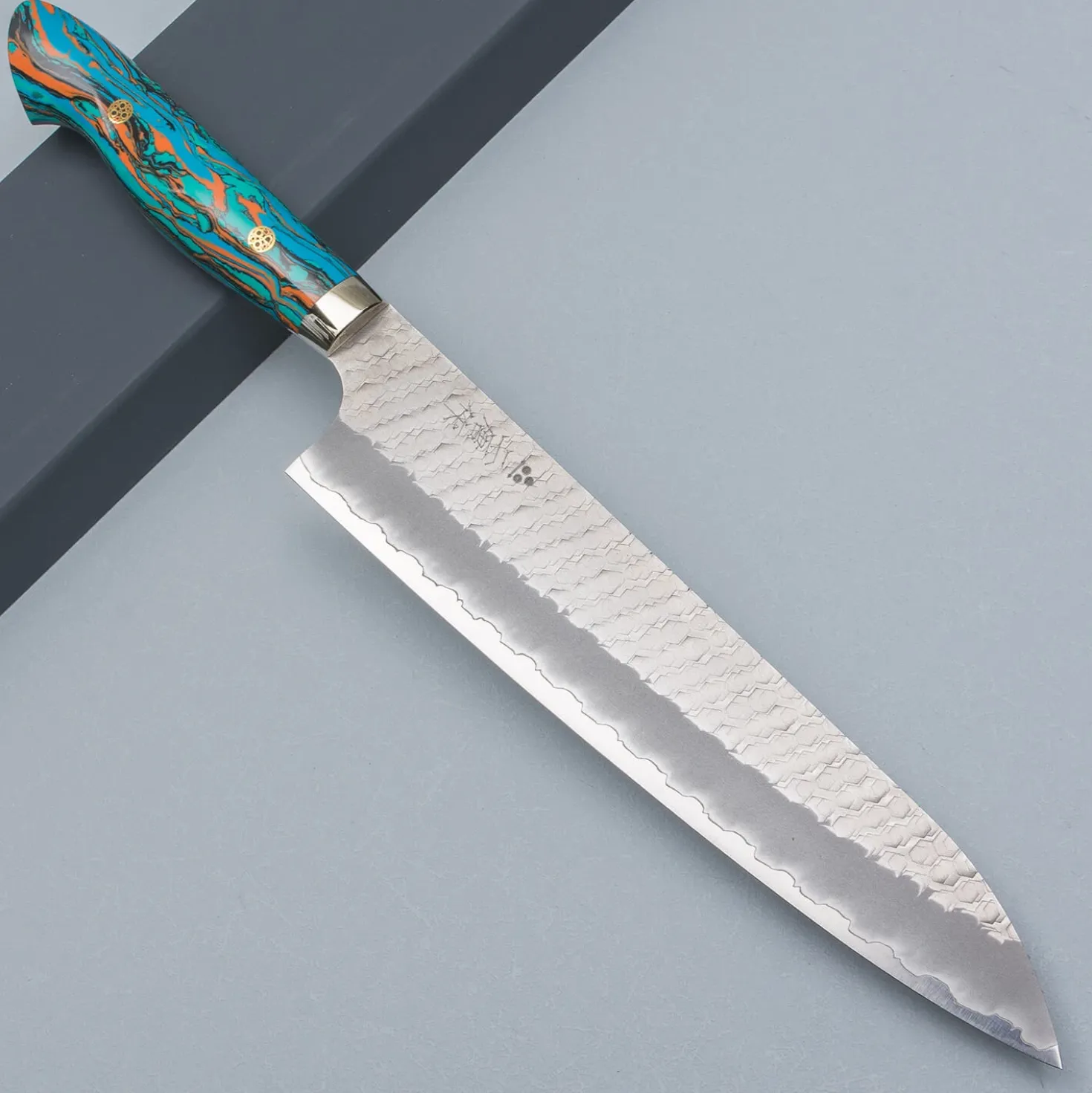 Nigara SG2 Tsuchime Migaki Premium Mixed Gyuto 24 cm
