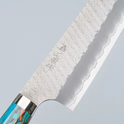 Nigara SG2 Tsuchime Migaki Premium Mixed Gyuto 24 cm