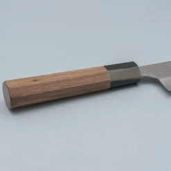Nigara SG2 Tsuchime Migaki Walnut Kiritsuke 24 cm