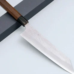 Nigara SG2 Tsuchime Migaki Walnut Kiritsuke 24 cm