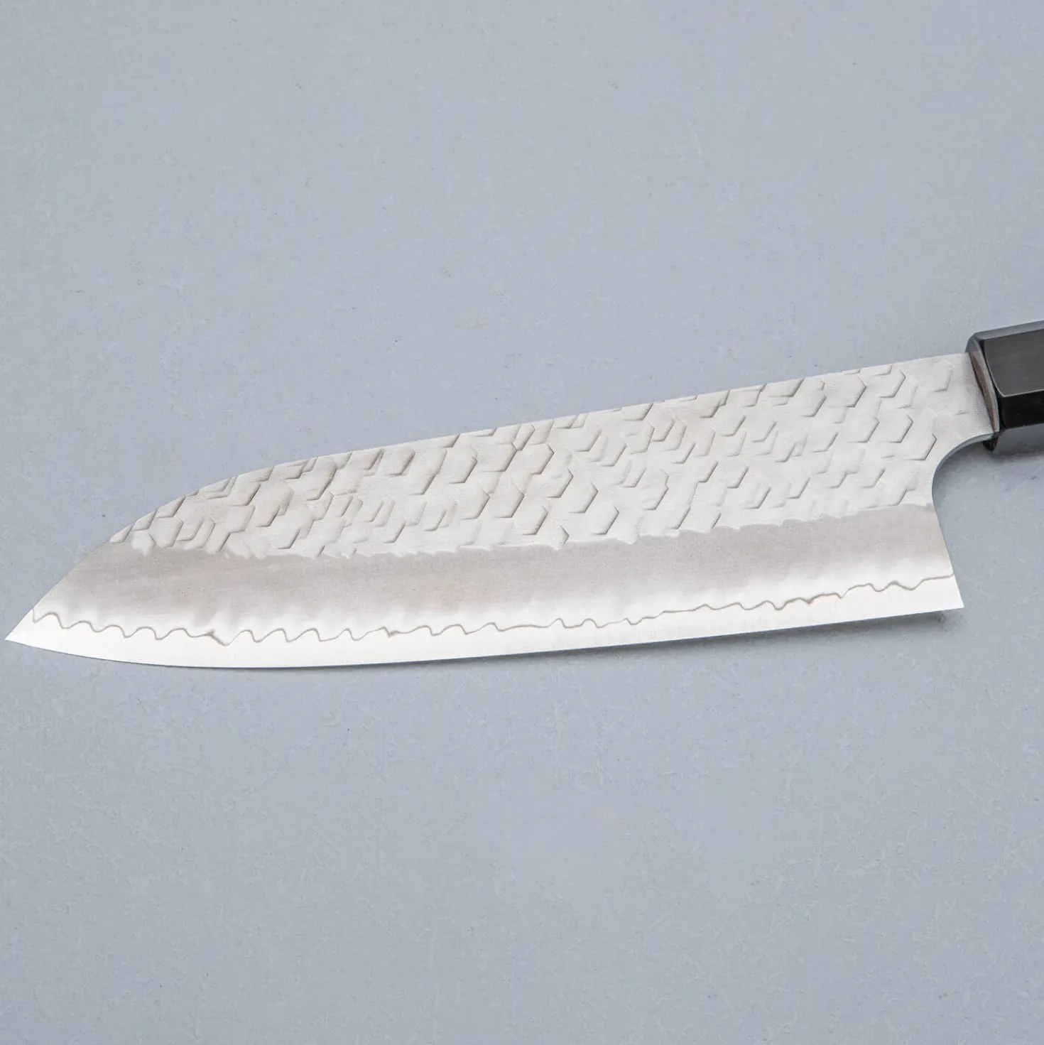 Nigara SG2 Tsuchime Migaki Walnut Santoku