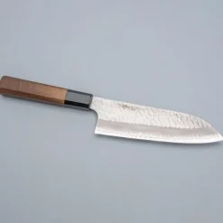 Nigara SG2 Tsuchime Migaki Walnut Santoku