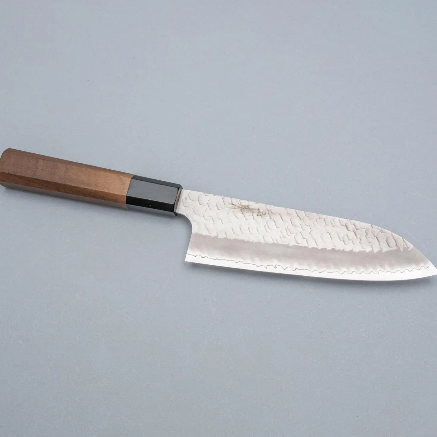 Nigara SG2 Tsuchime Migaki Walnut Santoku