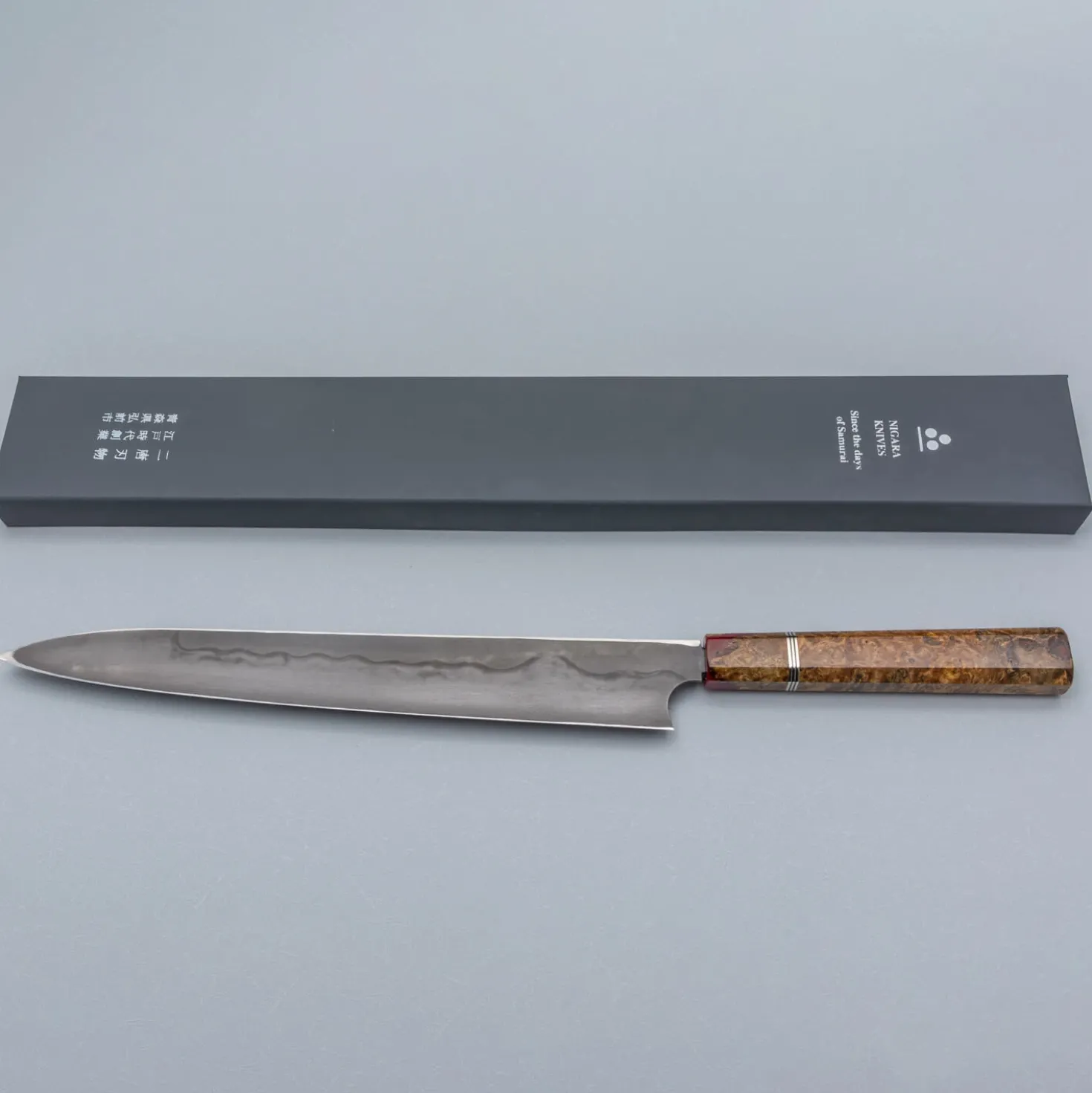 Nigara Shirogami #1 Honyaki Shirogami #1 Yanagiba 30 cm