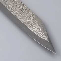 Nigara Silver 3 Anmon Kurozome Kiritsuke Yanagiba 30 cm