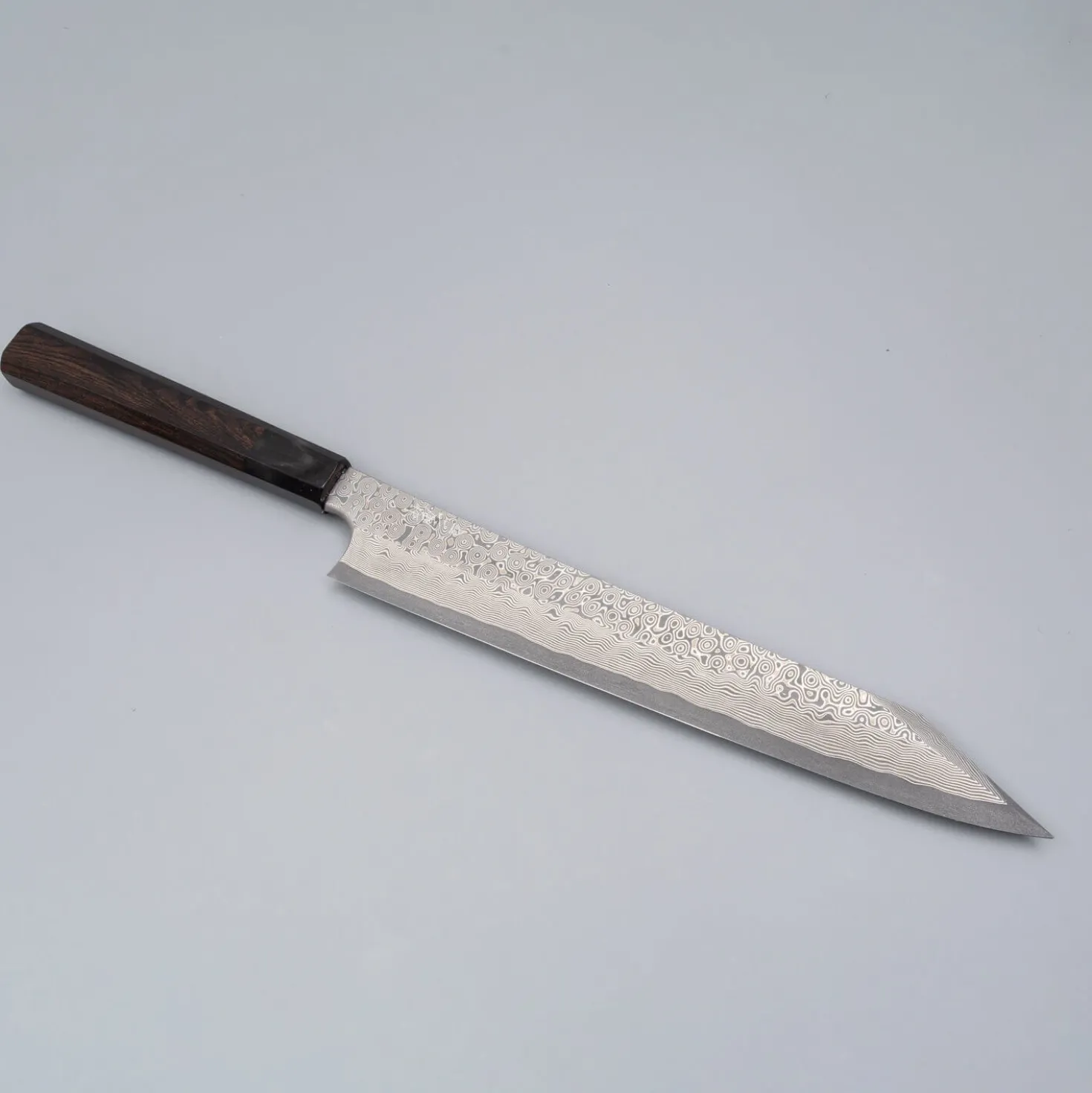 Nigara Silver 3 Anmon Kurozome Kiritsuke Yanagiba 27 cm