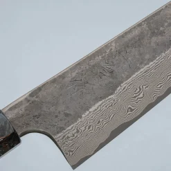 Nigara Silver 3 Damast Etched Gyuto 24 cm